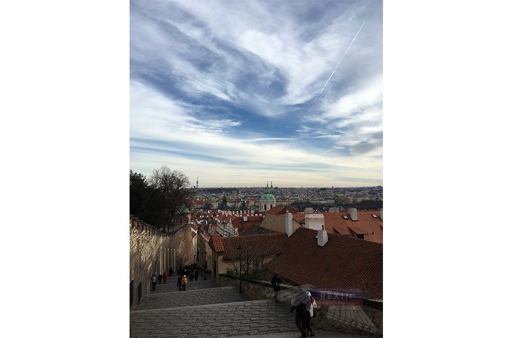 Prag: Blick über die Stadt.