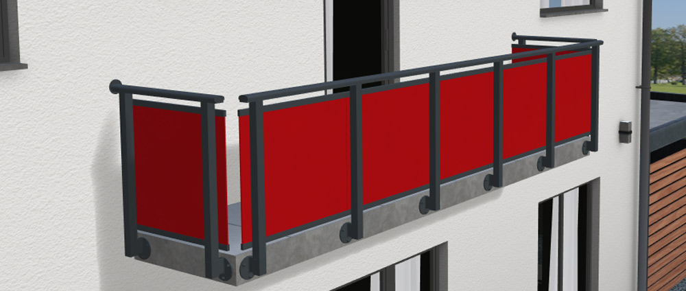 Balkon planen mit 3D-Konfigurator