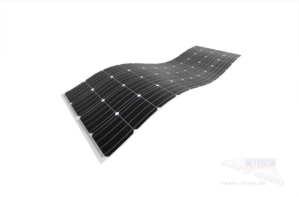 Ein flexibles, leichtes Solarmodul für ein Balkonkraftkwerk.