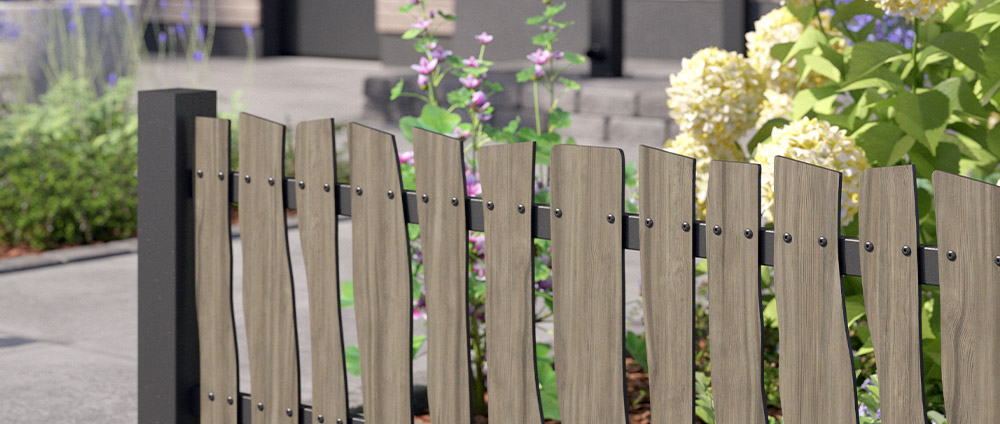 Vorgartenzaun REXOprotect®