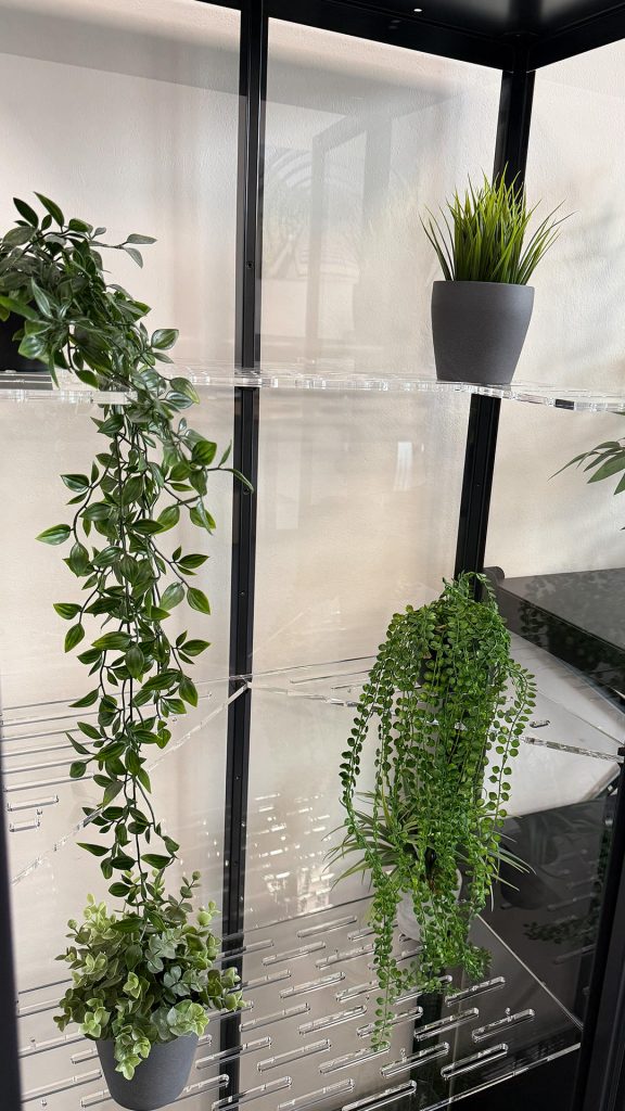 Mehrere Regalboden-Varianten.